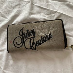 Juicy Couture Gray Long Wallet